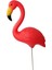 Süsü Kuş Heykeli Figürin Açık Koridor Flamingo Kazığı Kırmızı 29.5X23CM 36CM (Yurt Dışından) 5