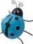 Ladybug Asma Ladybug Duvar Dekorasyonları Teras Oturma Odası Arka Bahçe Mavi (Yurt Dışından) 3