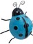 Ladybug Asma Ladybug Duvar Dekorasyonları Teras Oturma Odası Arka Bahçe Mavi (Yurt Dışından) 5