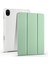 Honor Pad 8 Için Üç Katlı Standı Tablet Kılıfı ile Kalem Tutucu Pu Deri Şeffaf Tpu Arka Kapak, Otomatik Uyandırma/uyku-Matcha Yeşil (Yurt Dışından) 1
