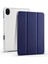 Honor Pad 8 Için Üç Katlı Standı Tablet Kılıfı ile Kalem Tutucu Pu Deri Şeffaf Tpu Arka Kapak, Otomatik Uyandırma/uyku-Koyu Mavi (Yurt Dışından) 1
