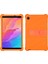 Huawei Matepad T8 8 Inç 2020 (KOB2-L09/W09) Için Koruyucu Kapak, Pc Kickstand-Turuncu ile Yumuşak Silikon Tablet Kılıfı (Yurt Dışından) 1