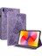 Huawei Matepad Se 11 Kılıf Baskılı Çiçek Pu Deri Flip Kart Yuvaları Tablet Kapak-Mor Için (Yurt Dışından) 1