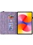 Huawei Matepad Se 11 Kılıf Baskılı Çiçek Pu Deri Flip Kart Yuvaları Tablet Kapak-Mor Için (Yurt Dışından) 2