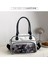 Kontrast Renk Boston Kadın Çanta Moda Çok Yönlü Tek Omuz Crossbody Çanta (Yurt Dışından) 3