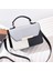 Yeni Basit Moda Kontrast Renk Crossbody Omuz El Çantası (Yurt Dışından) 1