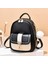 Yeni Rahat Moda Renk Blok Büyük Kapasiteli Taşınabilir Sırt Çantası (Yurt Dışından) 1