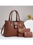 Yeni Dokuma Desen Üç Parçalı Crossbody Omuz Çantası (Yurt Dışından) 1