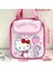 Sanrio Yalıtımlı Öğle Yemeği Çantası Hello Kitty Kuromi Cinnamoroll Baskılı Kanvas Öğle Yemeği Çantası Yeniden Kullanılabilir Fermuar Kapatma Tote Çanta Çocuklar Hediye (Yurt Dışından) 4