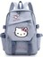 Hello Kitty Sırt Çantası - Yastıklı Askıları, Çoklu Bölmeleri, Seyahat ve Günlük Kullanım Için Güçlendirilmiş Tabanı, Kolay Temizlenebilir Dayanıklı Naylon Okul Çantası (Yurt Dışından) 1