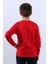 Çocuk Yılbaşı Sweat Noel Baba ve Kar Tanesi Baskılı Ribanalı E29 4