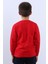 Çocuk Yılbaşı Sweat Noel Baba ve Kar Tanesi Baskılı Ribanalı E15 4