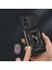 Farma İletişim Teknolojileri Oppo A38 Uyumlu Magnetik Standlı Kamera Korumalı Sürgülü Vega Kapak-Siyah 5