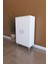 LIJ1500002AACYCA 2 Kapaklı, Çok Amaçlı Dolap, Mutfak Dolabı, Banyo Dolabı Beyaz, 101 x 60 x 30 cm 4