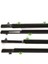 Crv Honda Çıta Cam Sıyırıcı Fitil Set 4 Kapı Krom 2007-2011 5