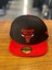 Chicago Bulls Nakışlı Pamuklu Hip Hop Snapback Rapper Basket Cap Şapka 2