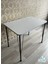Metal Ayaklı 60X90 Beyaz Mutfak Masası - Çalışma Masası, Mutfak Masası, Masa 4