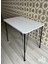 Metal Ayaklı 60X90 Beyaz Mutfak Masası - Çalışma Masası, Mutfak Masası, Masa 6