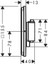 Showerselect Comfort Q Termostat Ankastre 2 Çıkış Satin Siyah 15583670 5