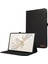 Honor Pad 9 Için Deri Kılıf Kumaş Doku Tablet Kapak Standı Kart Tutuculu-Siyah (Yurt Dışından) 1