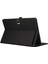 Honor Pad 9 Için Deri Kılıf Kumaş Doku Tablet Kapak Standı Kart Tutuculu-Siyah (Yurt Dışından) 4