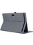 Honor Pad 9 Için Deri Kılıf Kumaş Doku Tablet Kapak Standı Kart Tutuculu-Mavi (Yurt Dışından) 4