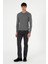 Erkek Gri Melanj Kazak /triko 50292865-VR086 4