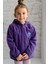 Mor Fermuarlı Polar Sweatshirt / Hırka (3-14 Yaş) 1