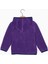 Mor Fermuarlı Polar Sweatshirt / Hırka (3-14 Yaş) 3