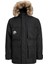 Jjstar Regular Fit Rüzgara Dayanıklı Kapüşonlu Parka Erkek Parka 12256892 1