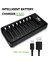 I-Gen G890 8'li Pil Şarj Aleti + 8 Adet AAA 900 mAh Şarj Edilebilir AAA İnce Şarjlı Kalem Pilli Set 1.2V Ni-MH 10