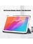 Honor Pad X8/x8 Lite/huawei Matepad T 10 Desen Baskı Pu Deri Üç Katlı Stand Kapağı Düşmeye Dayanıklı Tablet Koruyucu Kılıf-Yıldızlı Gökyüzü (Yurt Dışından) 3