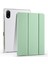 Honor Pad V8 Pro Üç Katlı Standı Tablet Kılıfı Pu Deri Şeffaf Tpu Geri Akıllı Kapak ile Kalem Tutucu-Matcha Yeşil (Yurt Dışından) 1