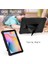 Darbeye Dayanıklı Katlanır Kickstand Silikon + Pc Tablet Hibrit Kılıf Huawei Mediapad T5 10.1-Siyah (Yurt Dışından) 4