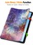 Honor Pad X8 Pro Üç Katlı Stand Akıllı Tablet Kılıfı Desen Baskı Pu Deri Kapak-Galaxy (Yurt Dışından) 3