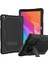 Kaydırmalı Kickstand Tasarımı Kontrast Renkli Pc+Tpu+Silikon Tablet Kılıfı Huawei Matepad T10S-TÜMÜ Siyah (Yurt Dışından) 1