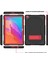 Kaydırmalı Kickstand Tasarımı Kontrast Renkli Pc+Tpu+Silikon Tablet Kılıfı Huawei Matepad T10S-SIYAH/GÜL (Yurt Dışından) 2