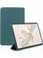Honor Pad 9 Kılıf Çizilmez Pu+Silikon Üçe Katlanmış Stand Tablet Kapağı-Siyahımsı Yeşil (Yurt Dışından) 1