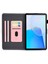 Huawei Matepad Se Için 10.4 Inç Darbeye Dayanıklı Kılıf Sığır Derisi Doku Pu Deri Tablet Kapak ile Kart Tutucu-Gül Altın (Yurt Dışından) 4