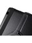 Huawei Mediapad T3 10 Litchi Deri Deri 360 Derece Döner Stand Çok Açılı Destek Tablet Kılıfı-Siyah (Yurt Dışından) 2