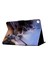 Huawei Matepad T10S/T10-CAT ve Tiger Için Tpu+Pu Deri Desen Baskı Standı Tablet Kılıfı (Yurt Dışından) 5