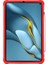 Huawei Matepad Pro 10.8(2021)MRR-W19 Darbeye Dayanıklı Silikon Tablet Kılıfı Pc Kickstand Koruyucu Kapak-Kırmızı (Yurt Dışından) 3
