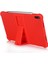 Huawei Matepad Pro 10.8(2021)MRR-W19 Darbeye Dayanıklı Silikon Tablet Kılıfı Pc Kickstand Koruyucu Kapak-Kırmızı (Yurt Dışından) 4