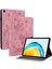 Huawei Matepad Se Için 10.4-Inç Anti-Toz Tablet Kılıfı Pu Deri + Tpu Kabuk Baskılı Tasarım Standı Kapak-Pembe (Yurt Dışından) 1