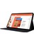 Huawei Matepad Se 11 Için Deri Kılıf Kart Tutucu Kumaş Doku Tablet Standı Kapak-Siyah (Yurt Dışından) 2