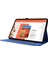 Huawei Matepad Se 11 Için Deri Kılıf Kart Tutucu Kumaş Doku Tablet Standı Kapak-Mavi (Yurt Dışından) 2