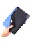 Huawei Matepad Se 11 Için Deri Kılıf Kart Tutucu Kumaş Doku Tablet Standı Kapak-Mavi (Yurt Dışından) 5