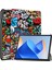 Huawei Matepad 11 (2023) Için Üç Katlı Stand Tablet Kılıfı Otomatik Uyandırma/uyku-Graffiti ile Pu Deri Desenli Kapak (Yurt Dışından) 1