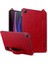 Tablet Kılıfı Honor Pad X8/pad X8 Lite/pad 6 10.1 Inç/huawei Enjoy Tablet 2 10.1 El Kayışı Kickstand Deri Kapak-Kırmızı (Yurt Dışından) 1