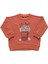"grow" Organik Pamuk Sweatshirt - Terracotta 1